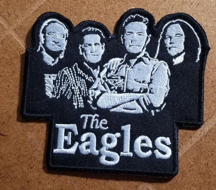 The Eagles Band Embroidered Patch approx 3x3.5"