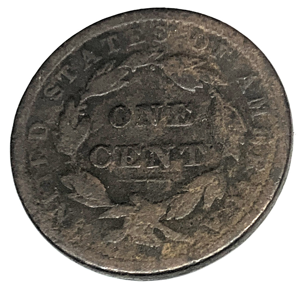 # C4464 LARGE CENT COIN, 1838