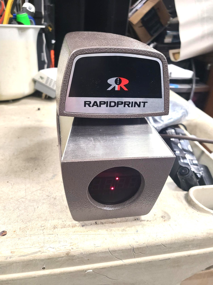 RapidPrint ARL-E Automatic Time Recorder Stamp w/ Key