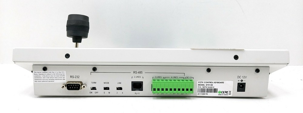 CCTV Control Keyboard D7313H D Joystick Dome And DVR Control IMI