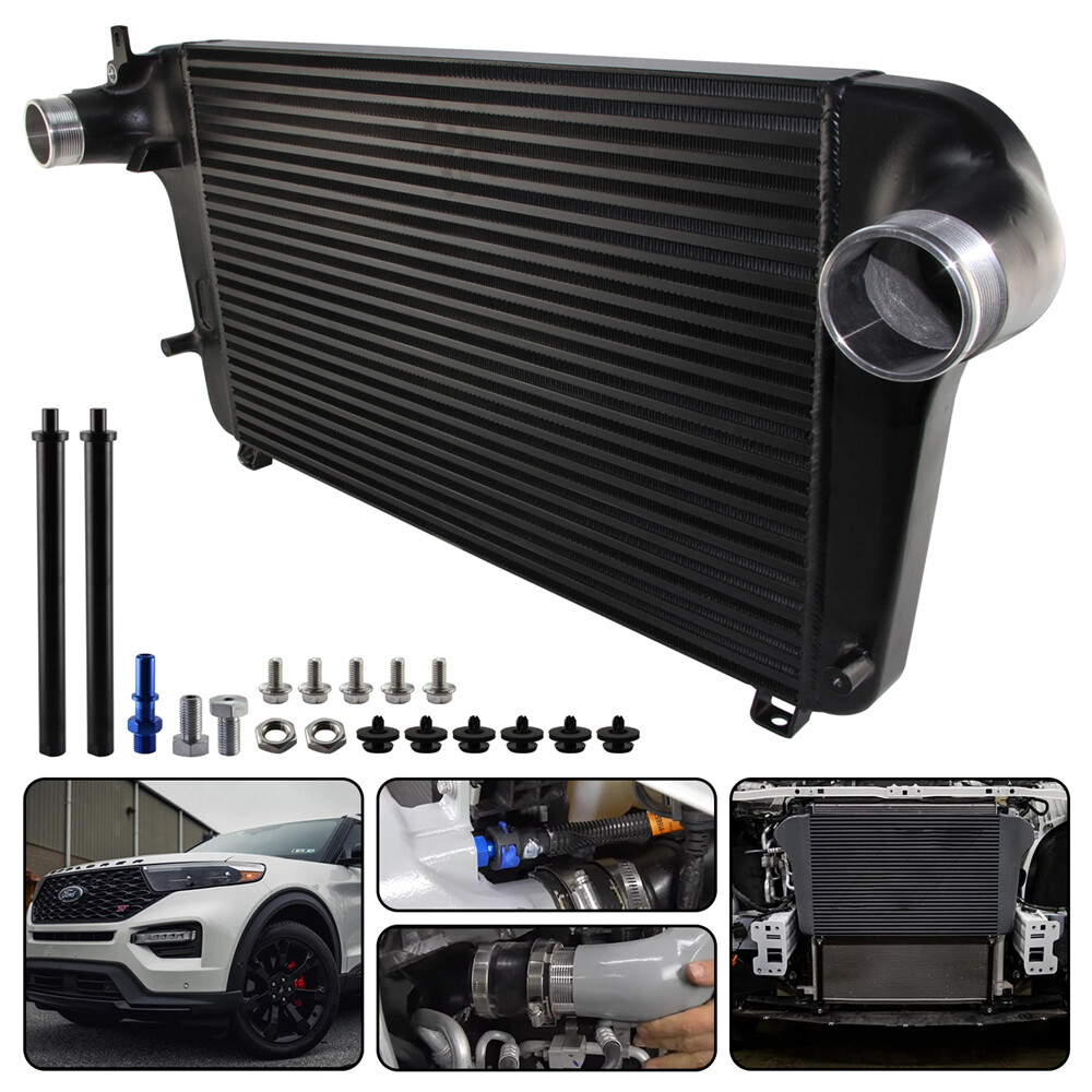 Performance Uprated Front Mount Intercooler For 2020-2023 Ford Explorer ST Black