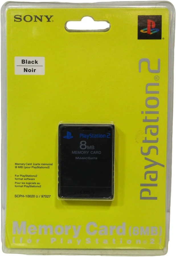 💾🎮 PS2 Memory Card 8MB OEM, Sealed