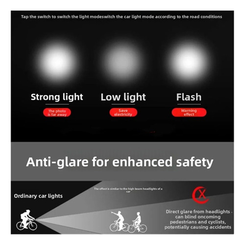 New Bicycle Speed Watch Band Horn Lighting Multi functional Wireless Code Table