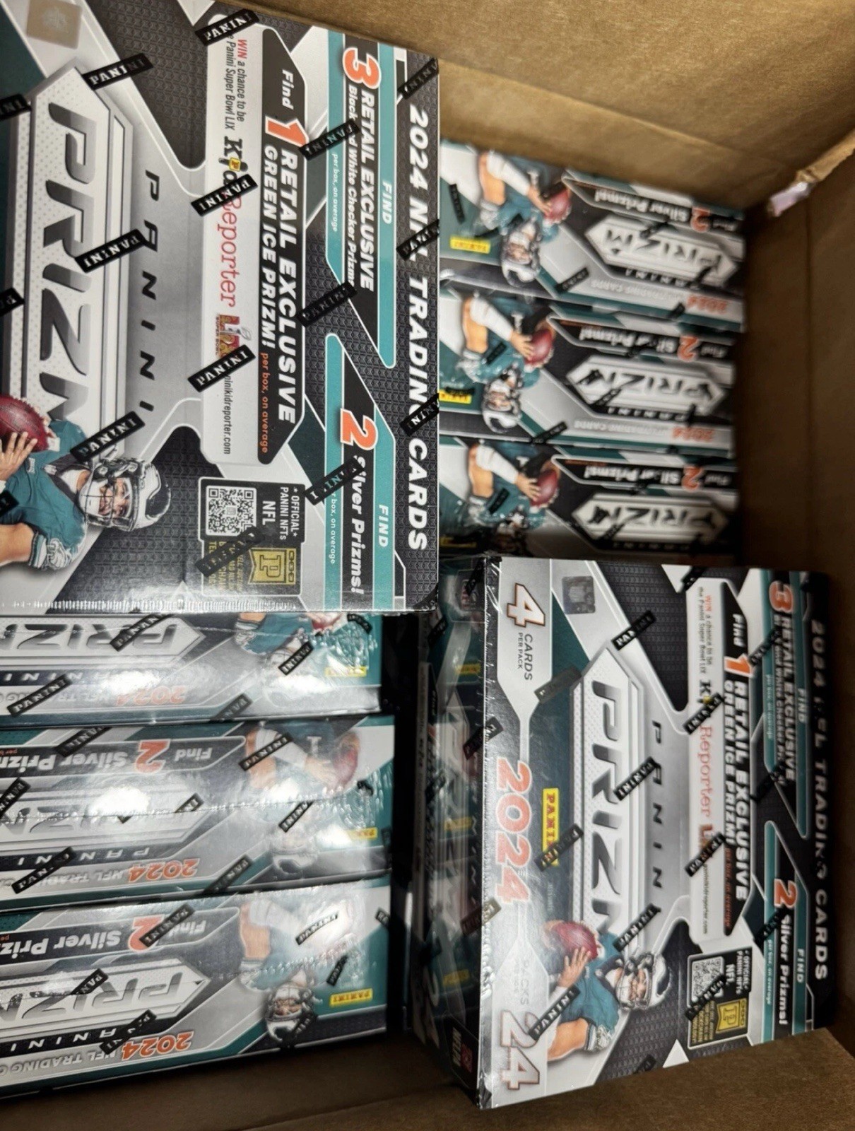 2024 PANINI PRIZM FOOTBALL HOBBY RETAIL BOX SEALED 🏈CHECKERBOARD