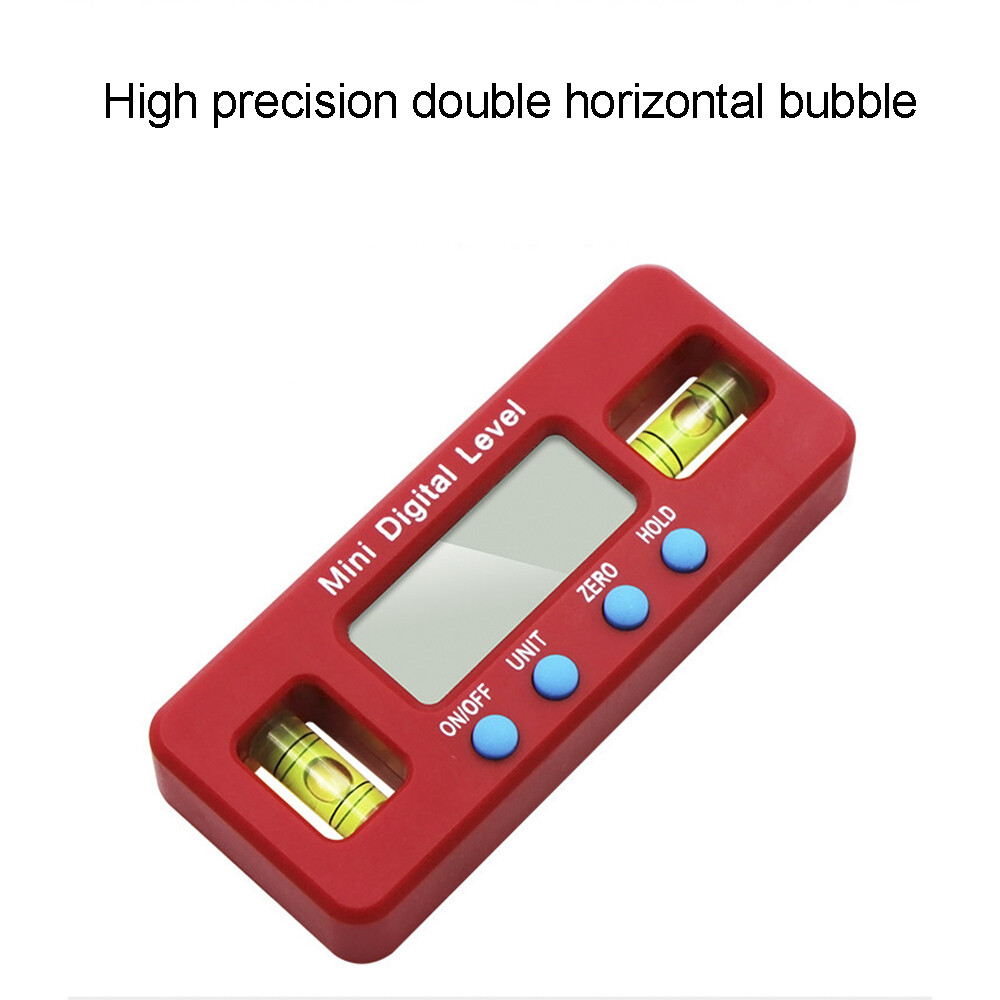 Magnetic Angle Finder Level Gauge Tool Mini Digital Protractor Inclinometer