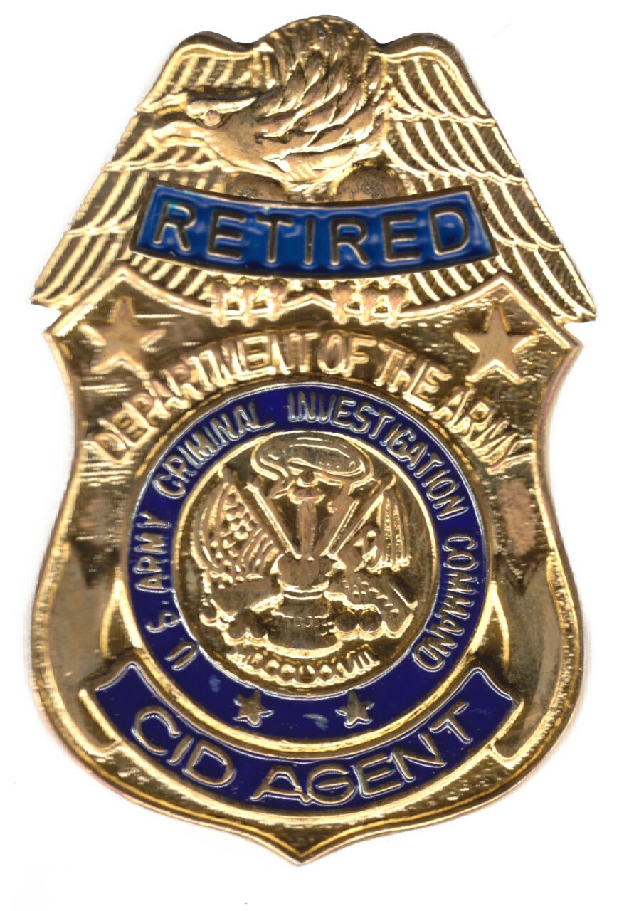 US ARMY Military Intelligence Mini Badge with pins