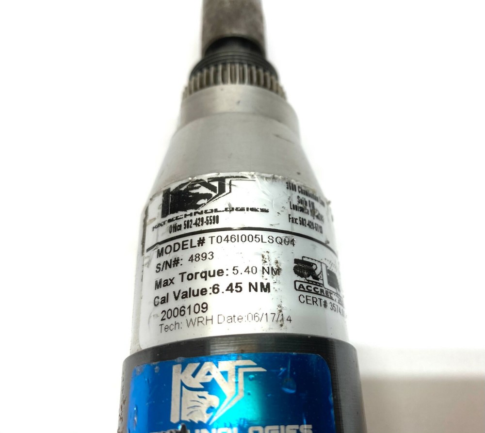 CP Techmotive T046I005LSQ04 DC Torque Tool Nut Runner