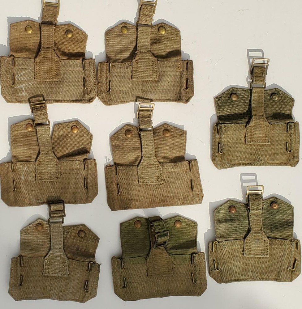 BRITISH WWII .303 FRONT AMMO POUCHES