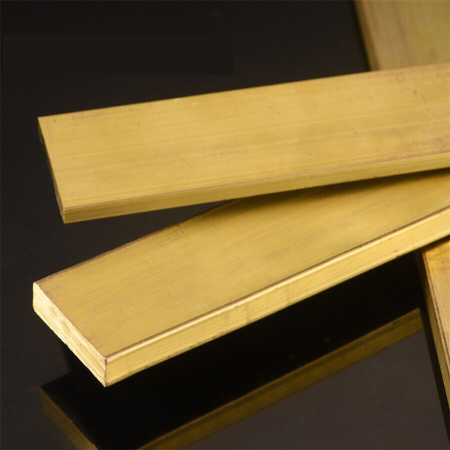 Thickness Brass 4mm - 30mm Flat Material Brass Flat Bar Brass Flat Plain