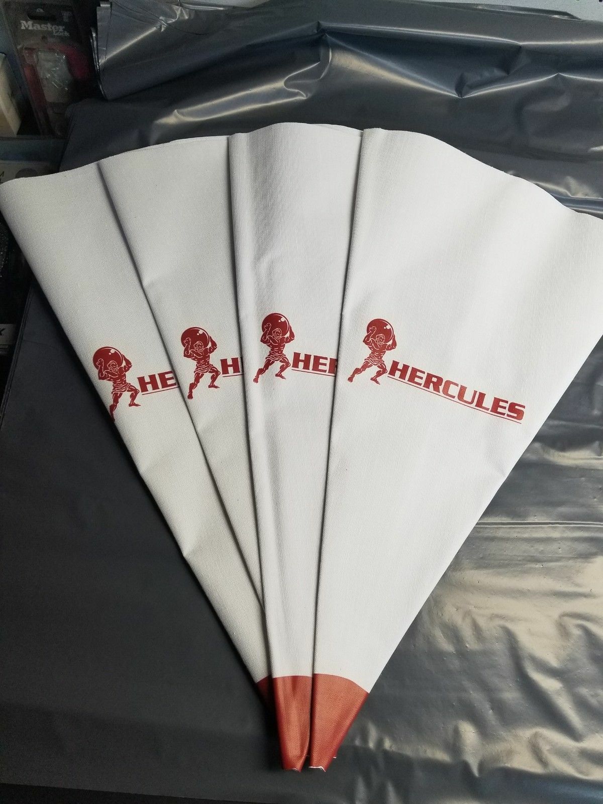 ( 4 ) PACK - HERCULES GB811 12X24'' TILE GROUT MASONRY MORTAR BAG BRICK STONE