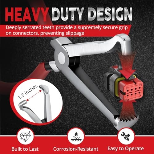 3Pcs Electrical Disconnect Pliers - Automotive Electrical Connector Separator