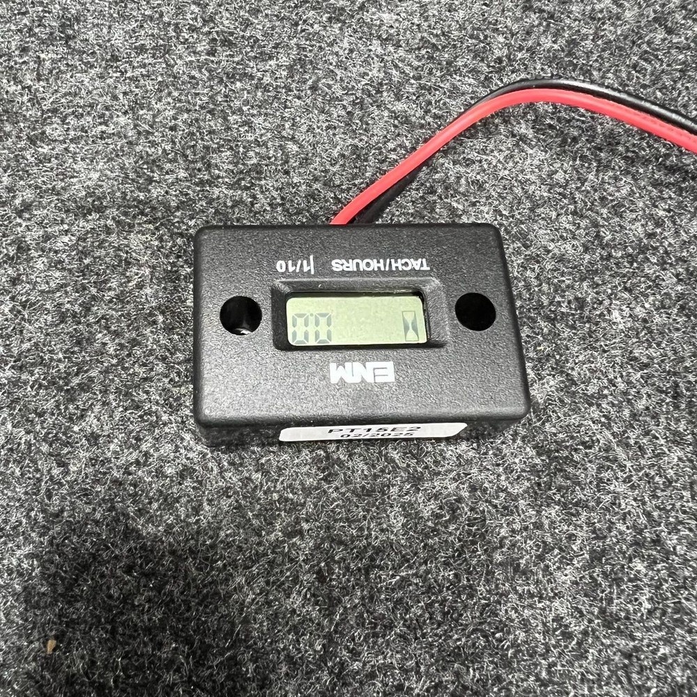 ENM PT15E2 Surface Mounted Digital Tachometer and Hour Meter