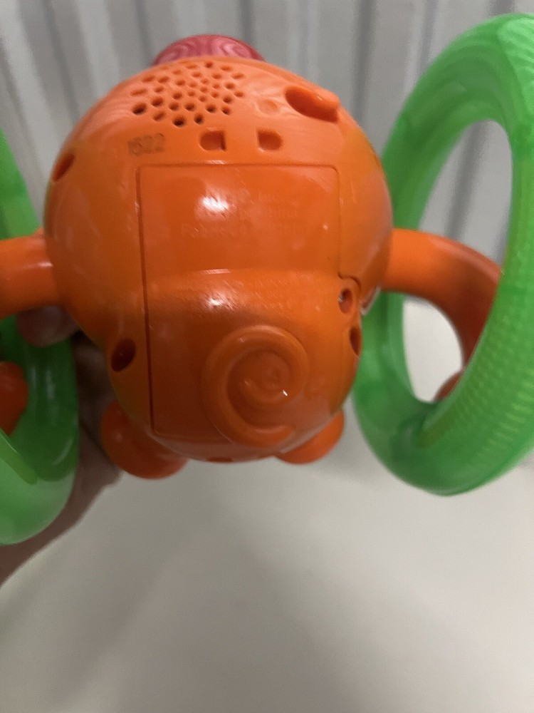 Bright Starts Rolling Monkey Electronic Battery Rolls Moves Working