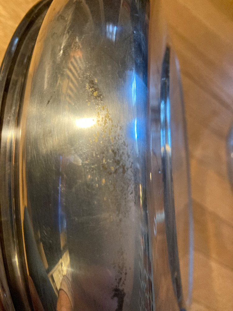 F.B. Rogers Silver Plate Casserole Dish with Anchor Hocking Fire King Glass Pie