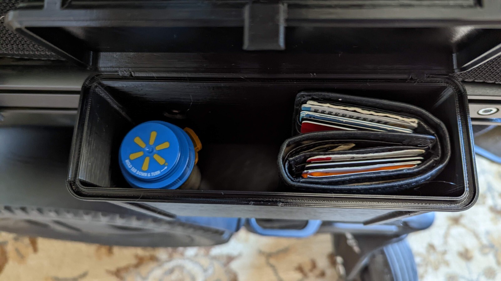 Permobil Storage/Accessory Box M3 M5 F3 F5 UniTrack Mounted