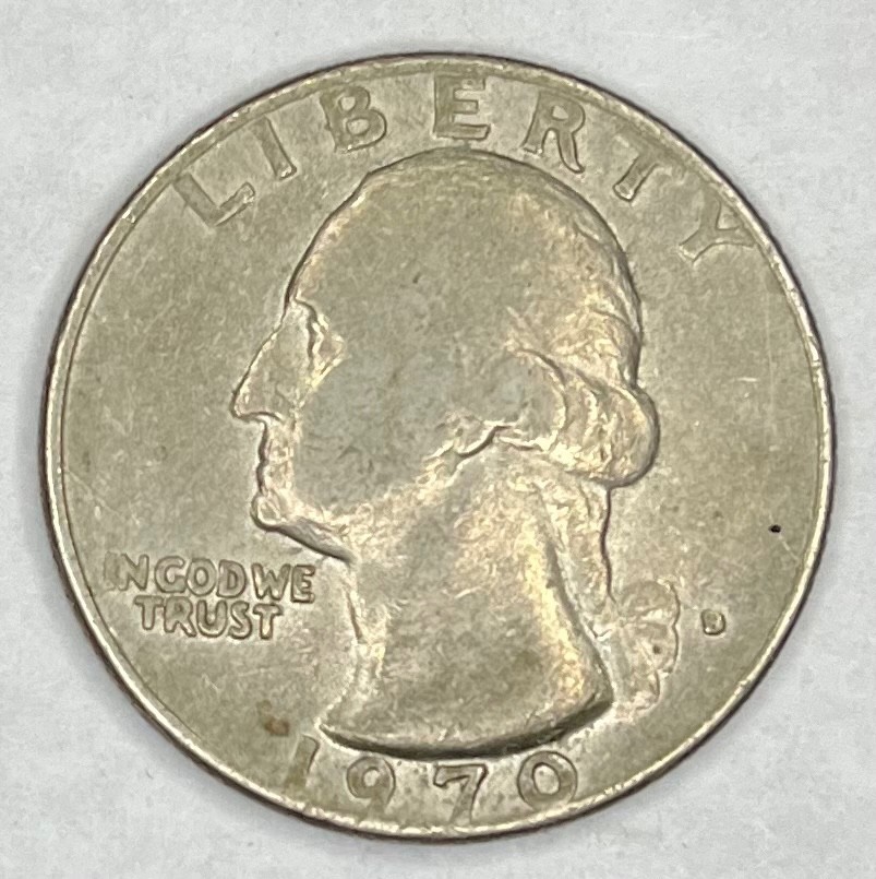 1970 D Washington Quarter Coin