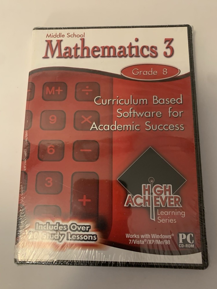 New Pc Treasures High Achiever Mathematics 3 Sealed