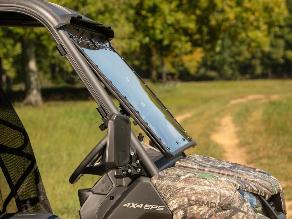SuperATV Scratch Resistant Flip Windshield for CFMOTO UForce 1000 (2023)