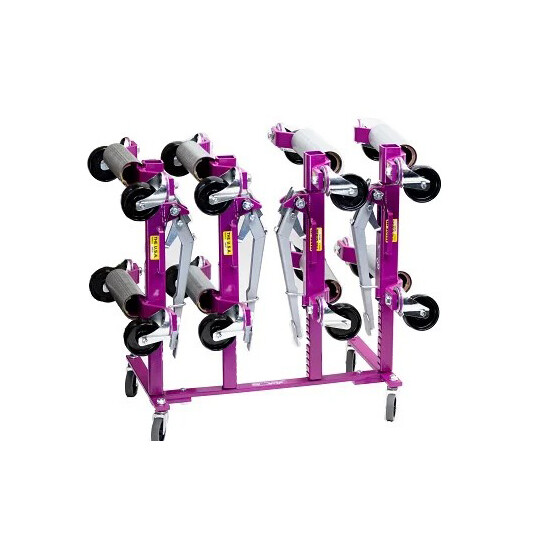 GoJak G567R Car Wheel Dolly Jack Mobile Rolling Storage Rack