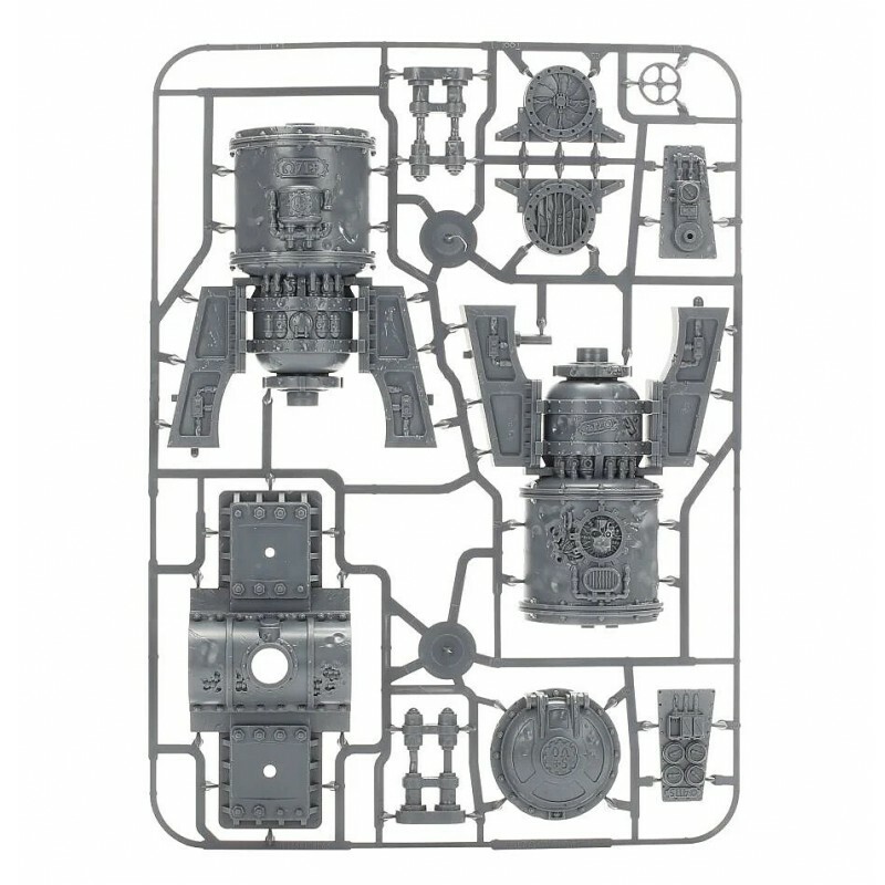 Command Edition THERMO EXCHANGER Terrain / Scenery Sprue 40K