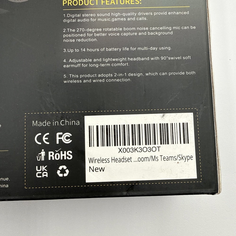 Jiamqishi Computer Headset EH02