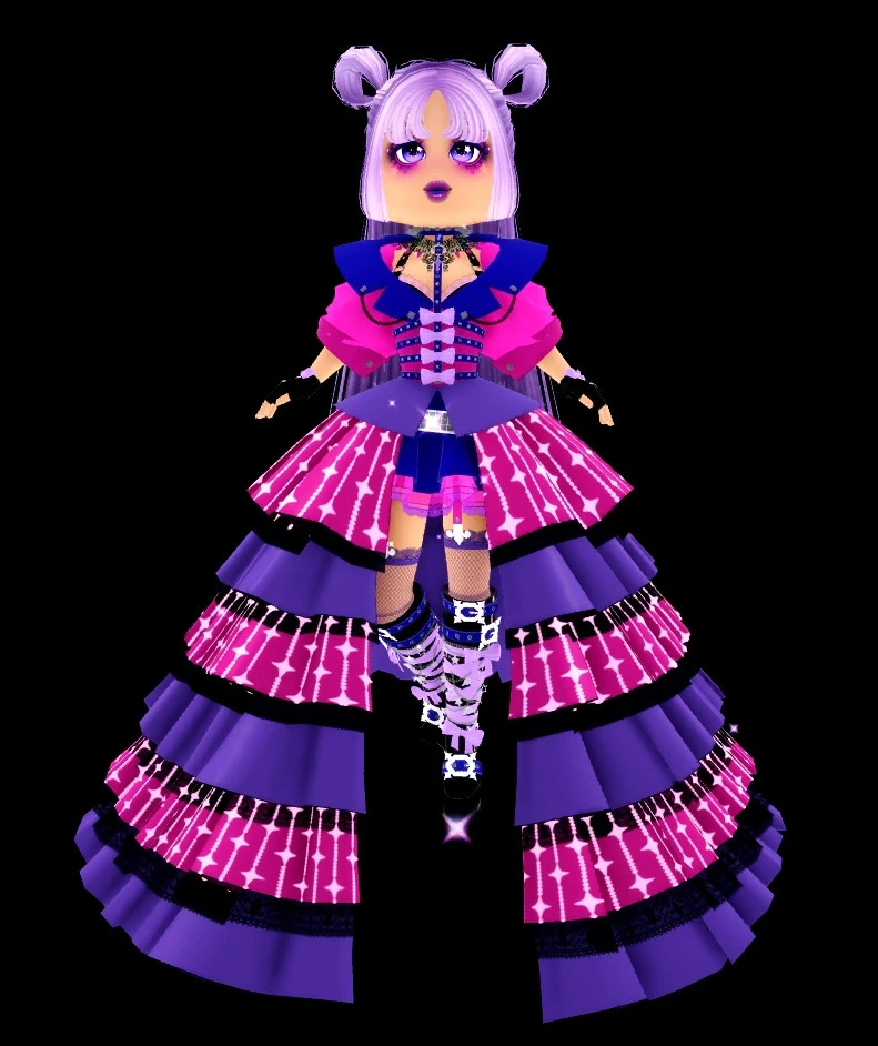 Royale High Avrilla the Dark Fairy Code Sent in Ebay Message