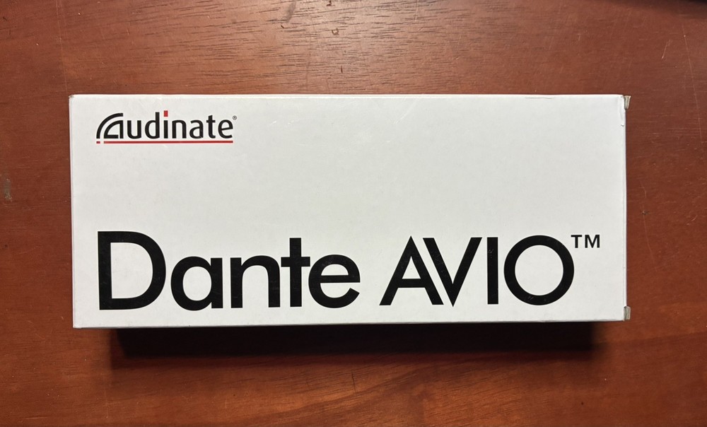 Audinate Dante AVIO 2 Channel USB Adapter