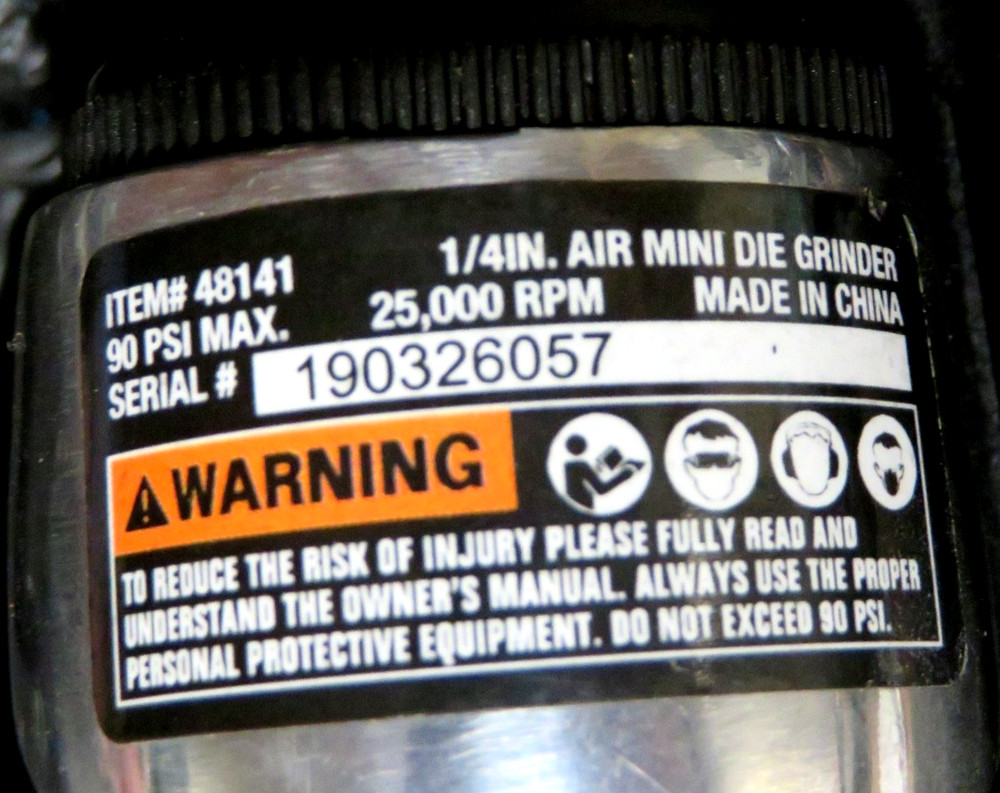 Ironton Air Tool Kit with accessories