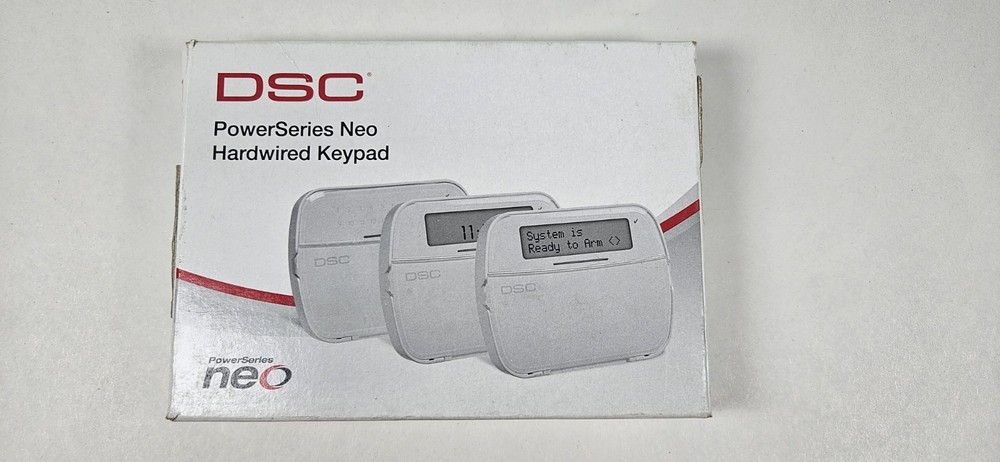 DSC HS2LCDENG N PowerSeries Neo Hardwired LCD Keypad Full Message Private Label