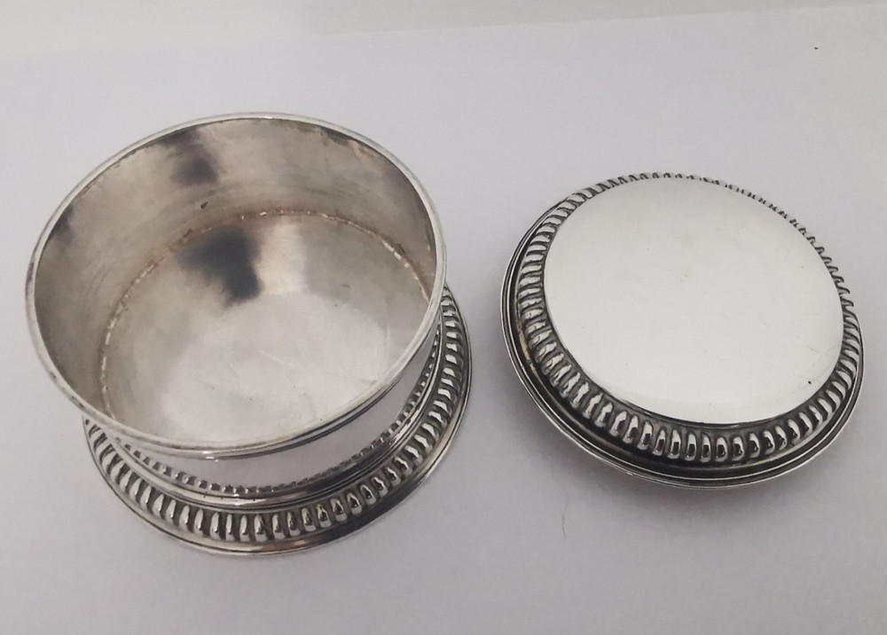 Large Georgian Solid Silver Tobacco Box - Dublin 1806.