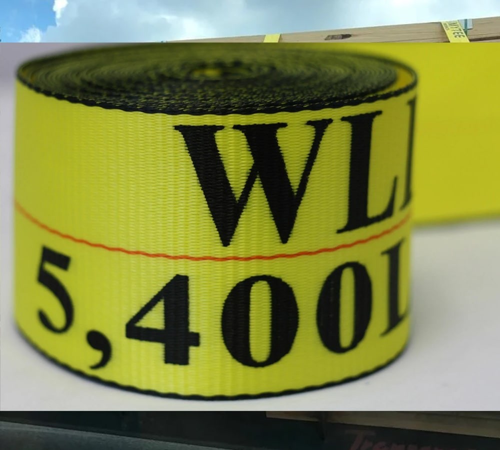 (20 Pack) 4 in. x 27 ft. Winch Strap with Flat Hook