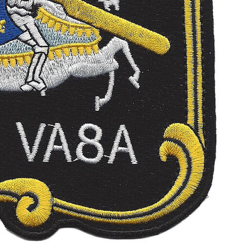 VA-8A Attack Squadron White Knight Patch