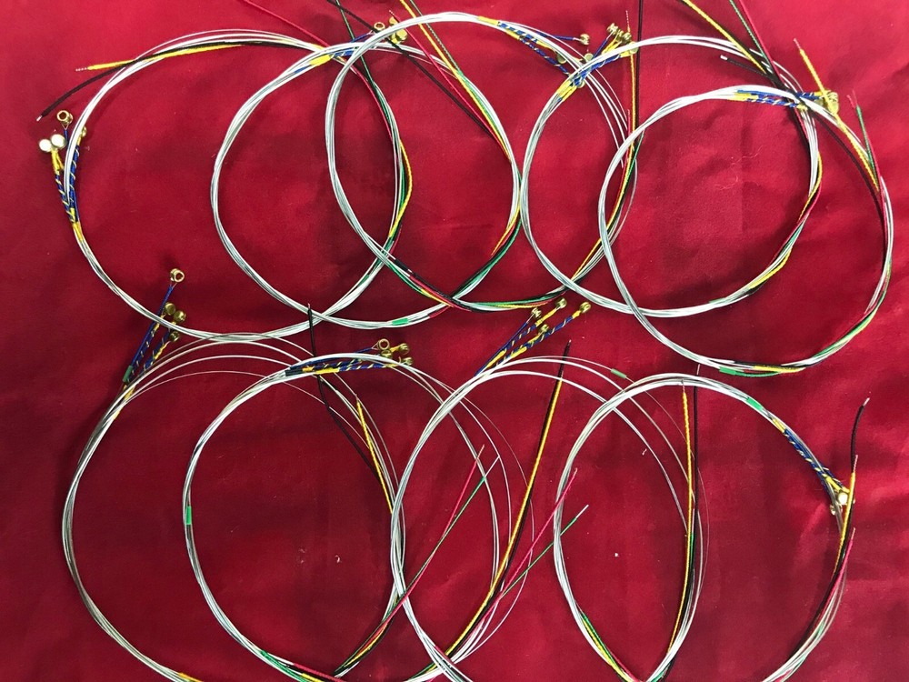 10 x HELICORE Violin String Set 4/4 E Ball Medium Gauge H310