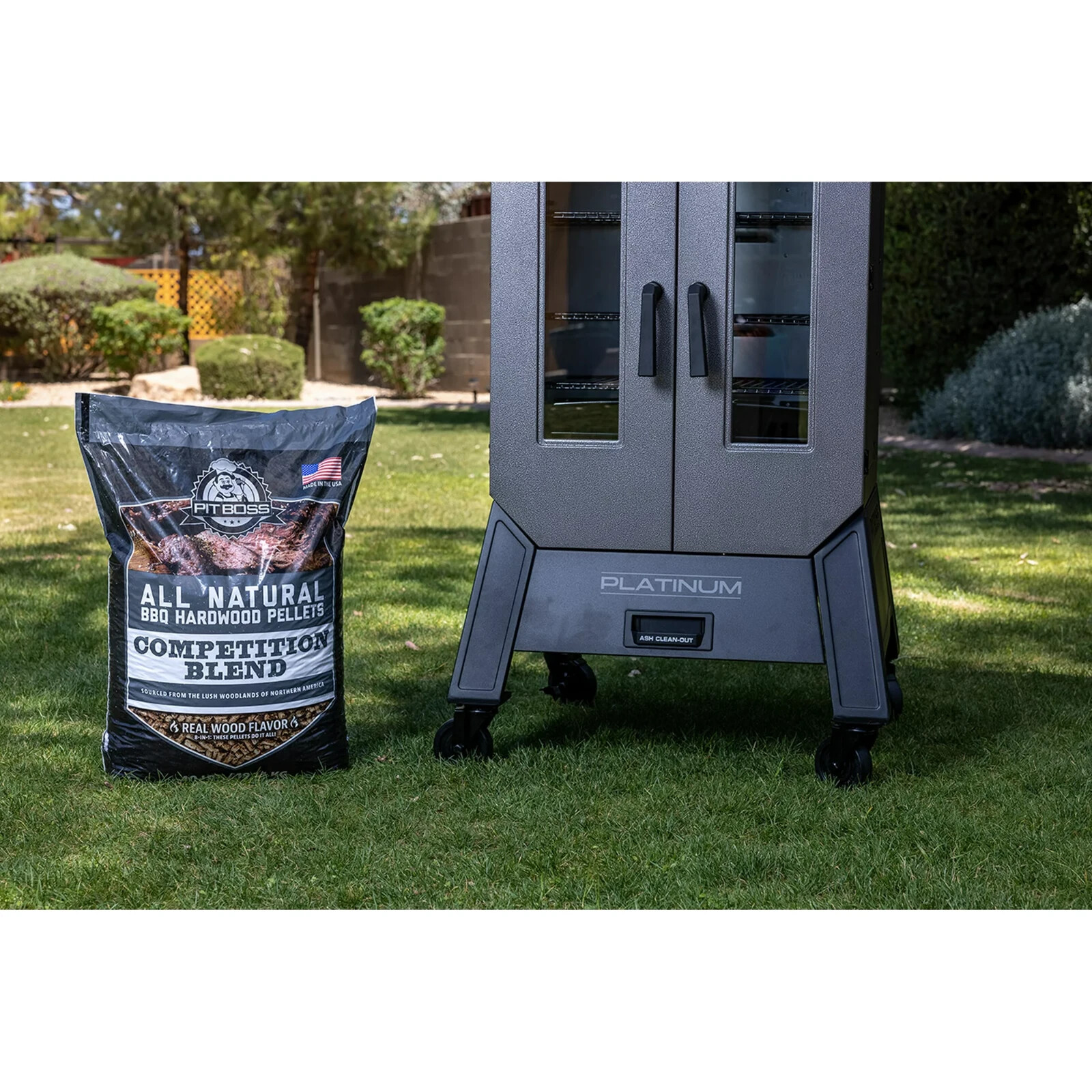 Pit Boss Classic Pellet Blend 40lb - Pecan, Hickory, Mesquite BBQ Wood Pellets