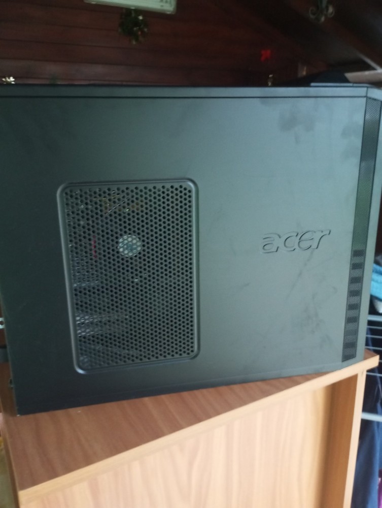 Computer With Burner