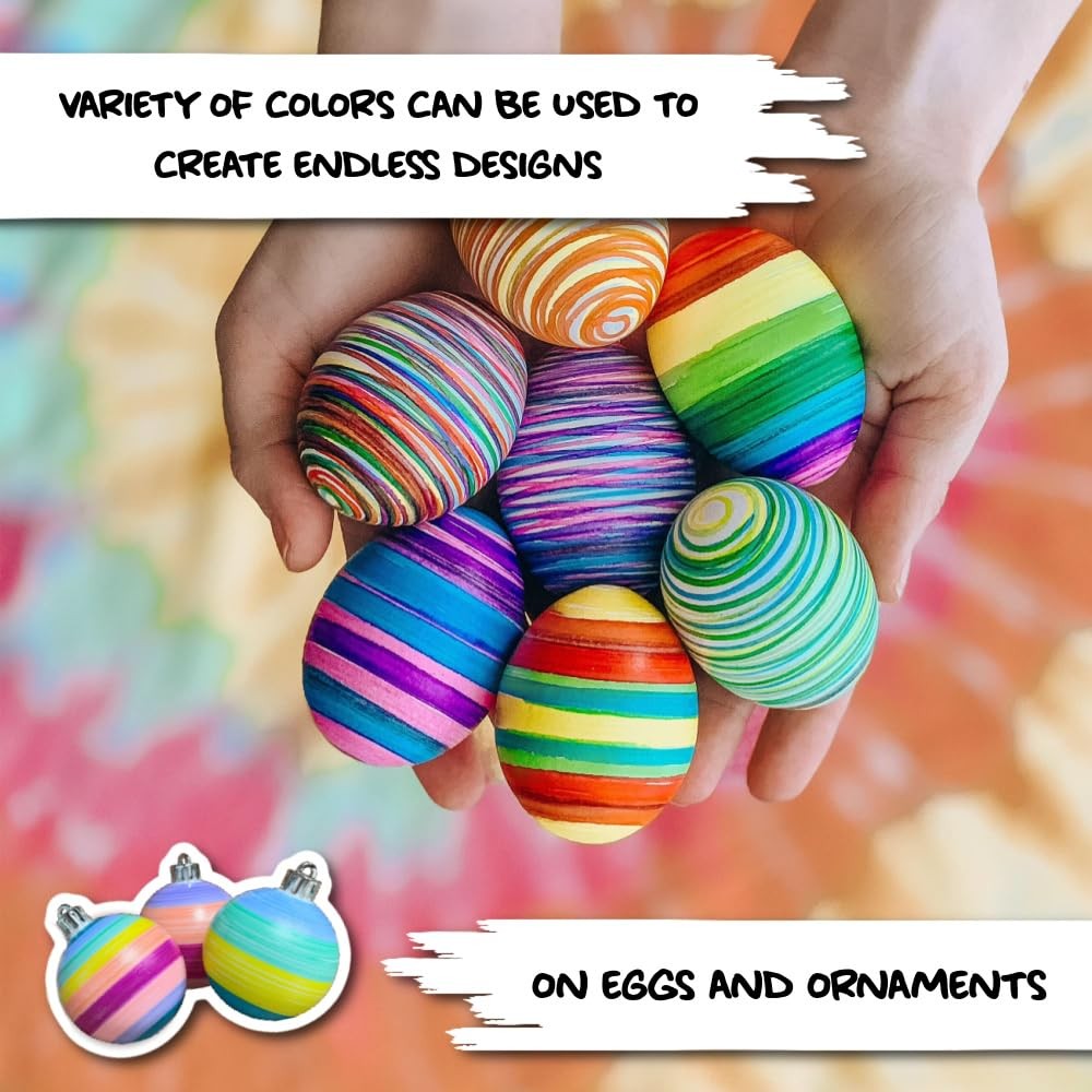 The Original EggMazing Easter Egg - Treemendous Christmas Multicolor 16 Pack