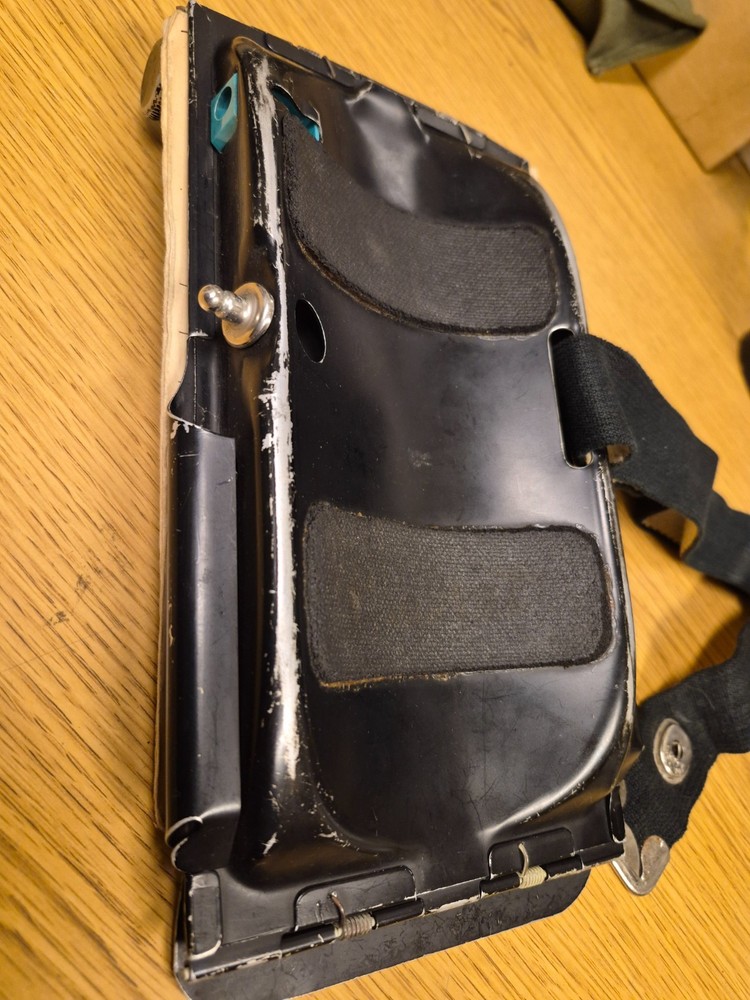 WWII US Army Air Force Fighter Pilot Clipboard and Flight Log Built in Light WOW