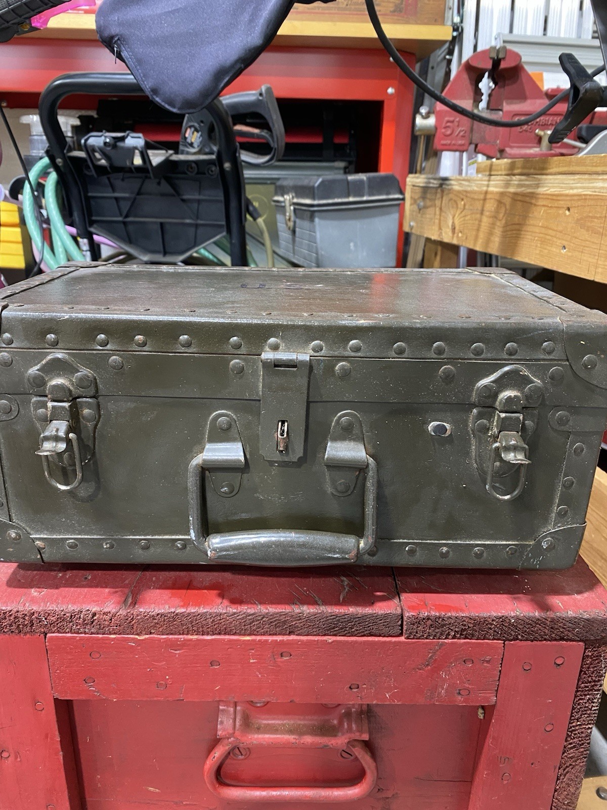 US Army Barber Kit Case NSN 3590-00-058-1837