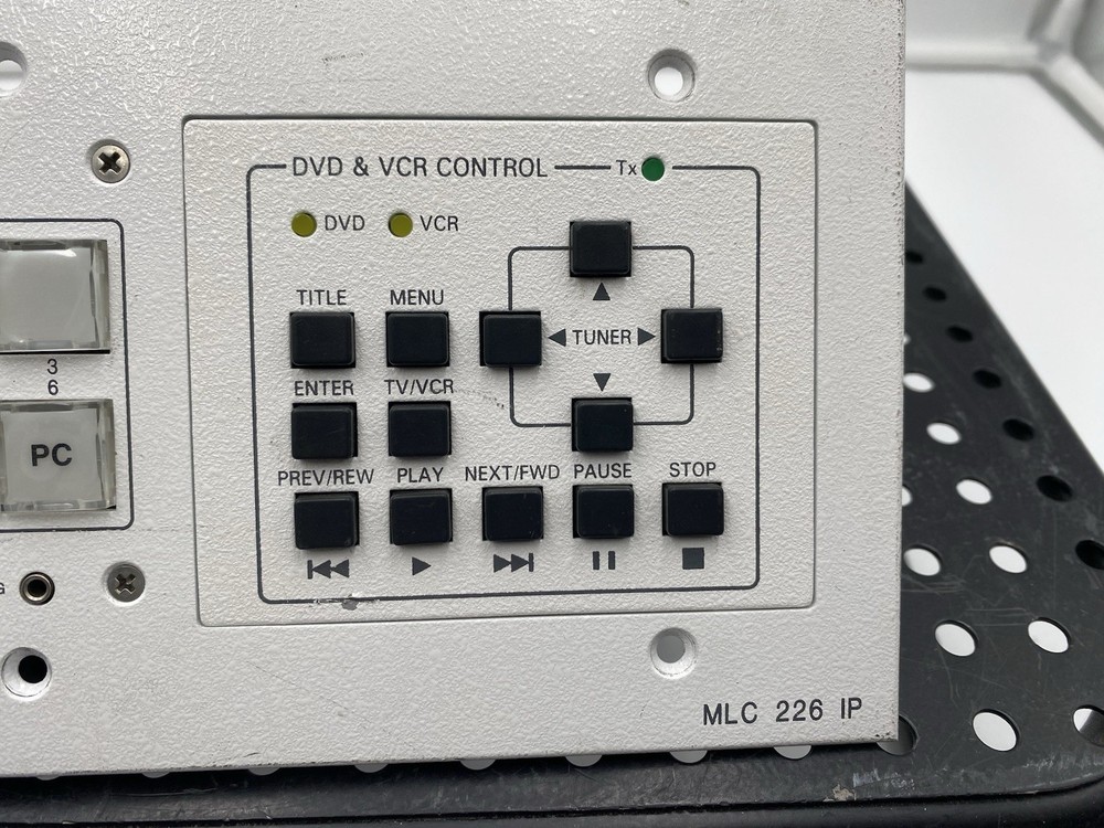 Extron MLC 226 IP MediaLink Controller Panel w/ DVD & VCR Control
