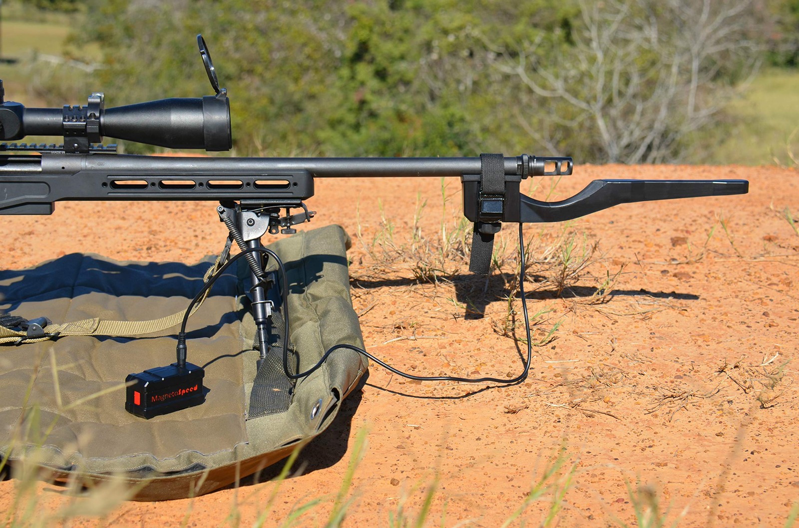 MagnetoSpeed Sporter Barrel-Mounted Ballistics Chronograph Kit, Black,