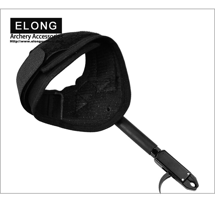Archery Caliper Release Aids Adjustable Wrist Strap Trigger Compound Bow Hunting