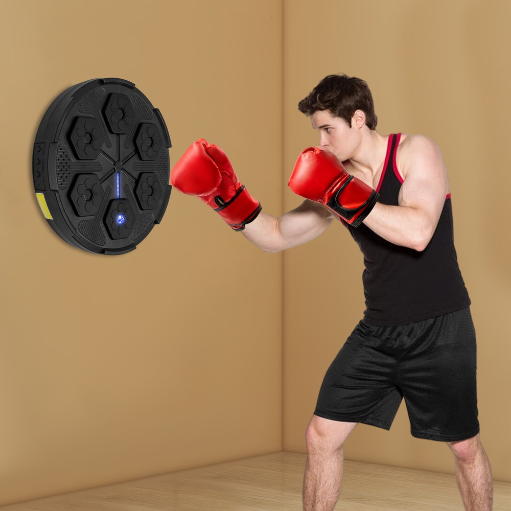 Bluetooth Musical Boxing Target with Light & Wall Mount Design