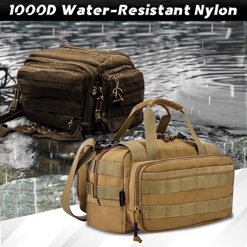 12 inch Tool Bag, Water-Resistant Small Tactical Tool Bag, Durable Handle Too...