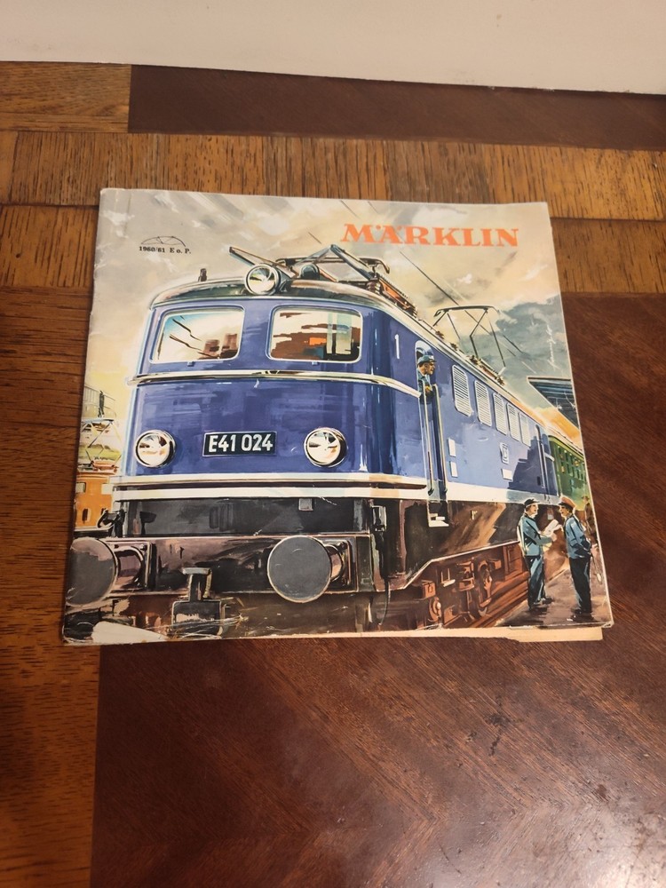 MARKLIN 1960/61 CATALOG with Insert