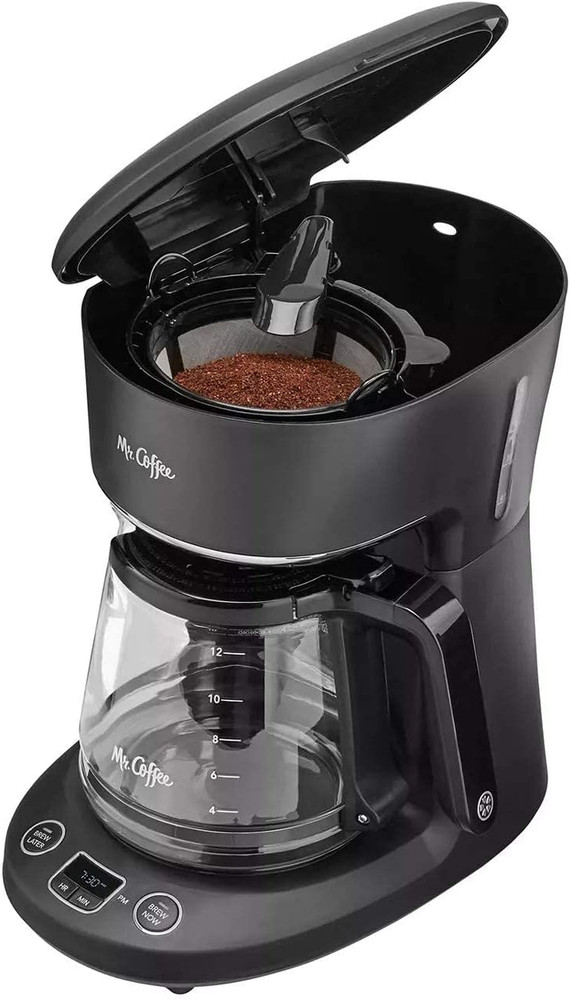 ® 12-Cup Programmable Coffeemaker, Brew Now or Later