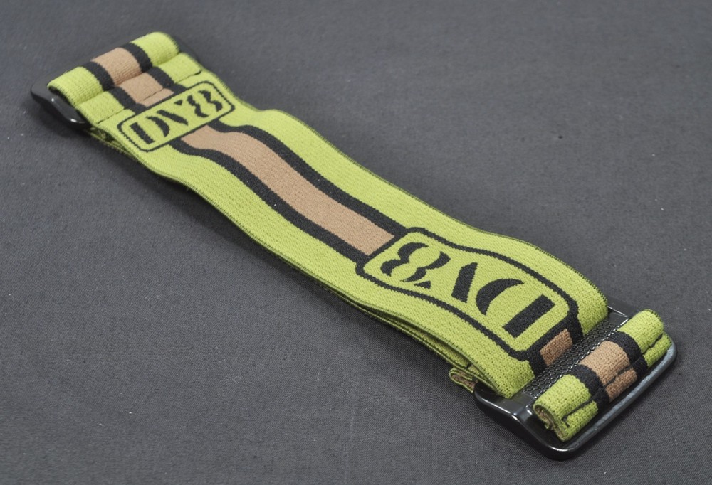 DV8 Proflex Strap - Large Logo - Olive/Brown