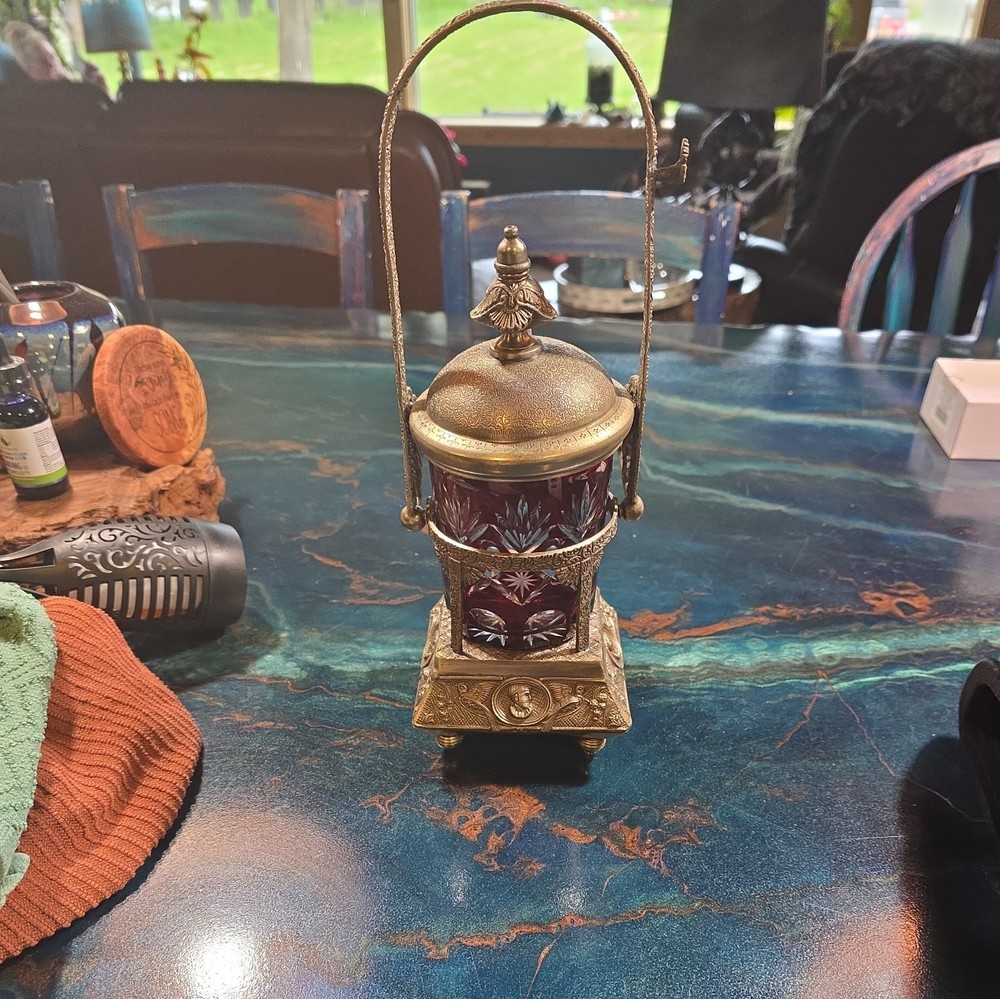 Vintage Antique Pickle Castor