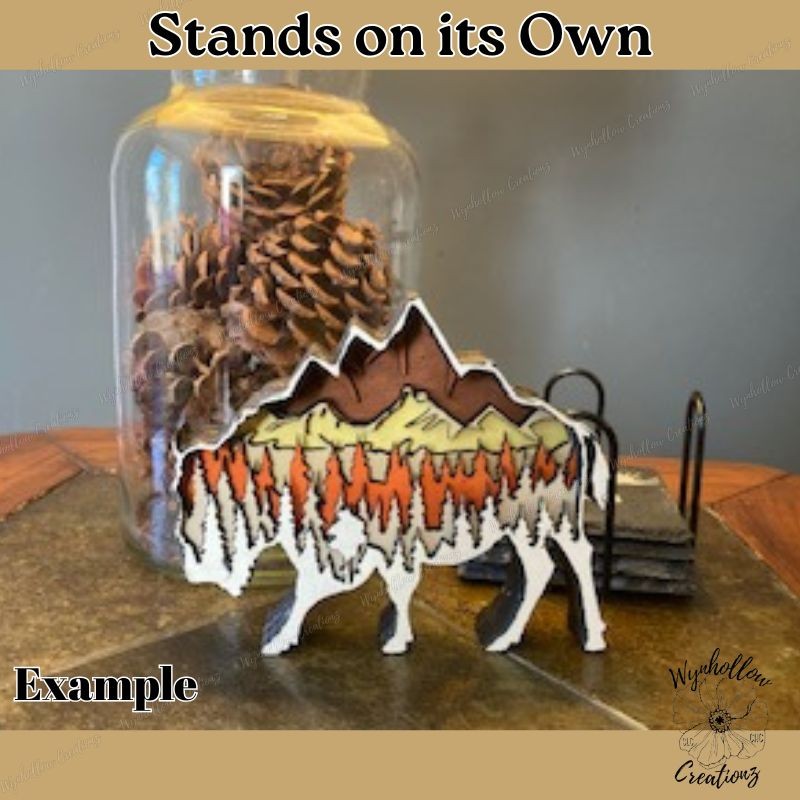 Kneeling Firefighter Wood Layer