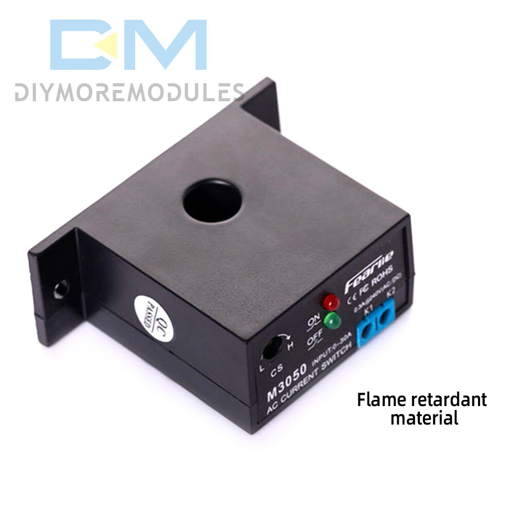 AC Current Sensing Switch Induction Relay Inductor Self-Powered Sensing Switch