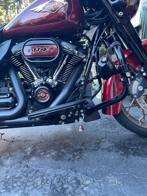 Handcrafted 2nd Amendment Motorcycle bell - Custom Made From Coins!